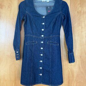 NWT - Levis Denim Dress- Sz S